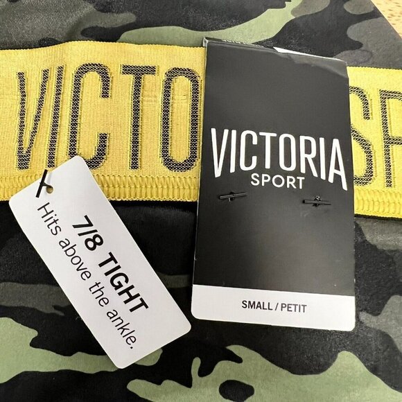Victoria's Secret Womens Multicolor Camouflage Compression Leggings Small New - Picture 6 of 8